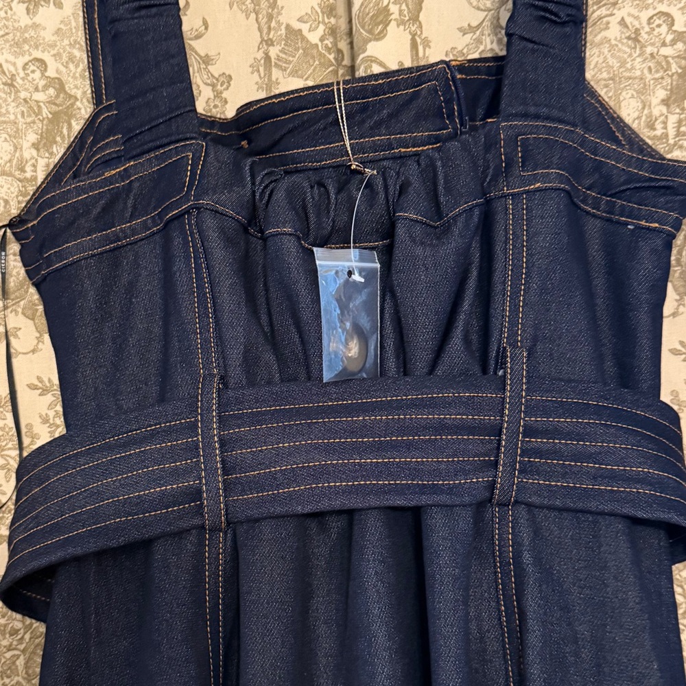Ciebon Drew Seamed Denim Maxi Dress - Picture 7 of 9